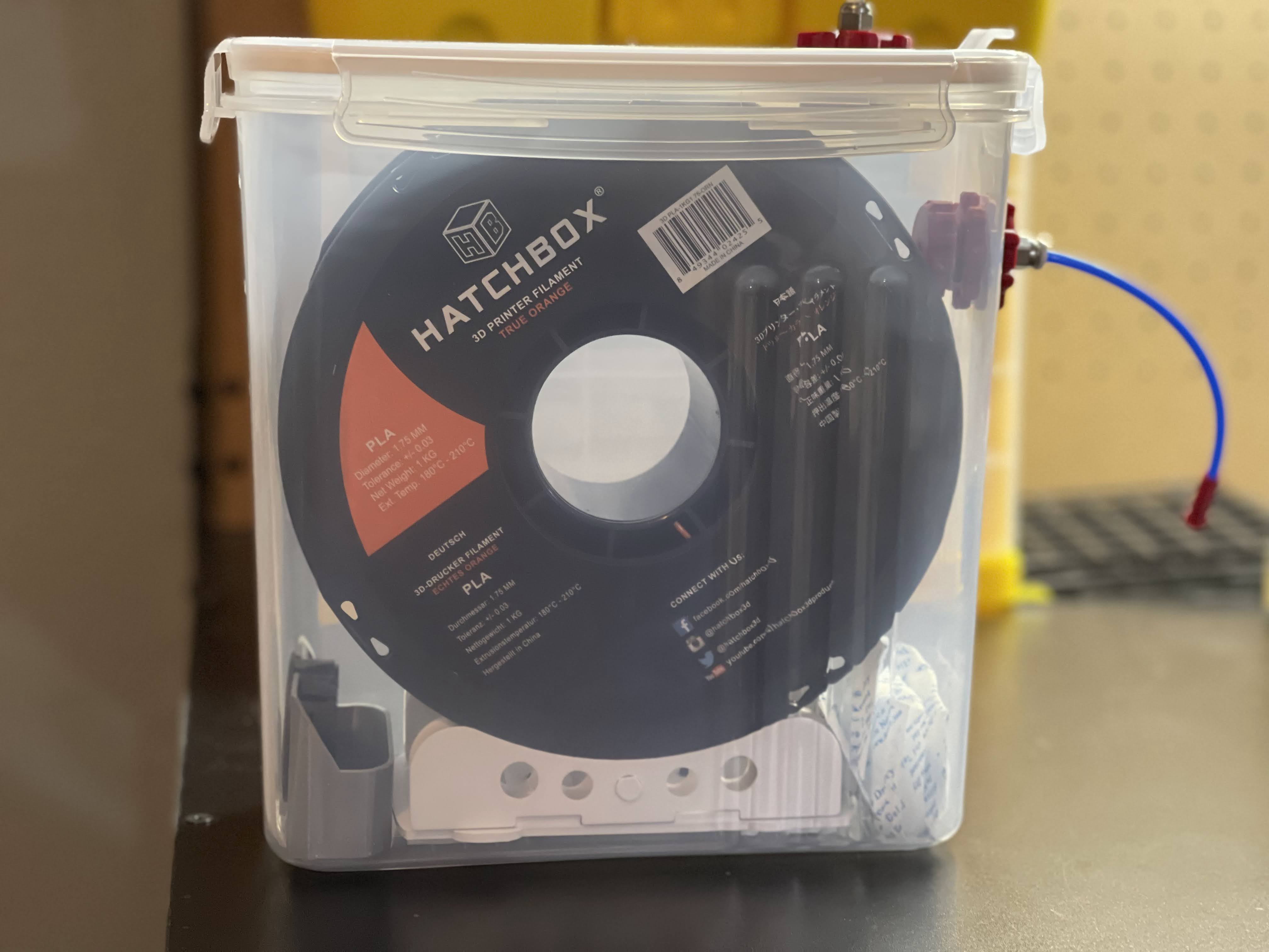 Filament Dryer Box with Fan for 3D Printer, Upgraded Filament Dehydrator  Storage
